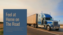 Vehicle Logistics Operator Simple HTML CSS Template