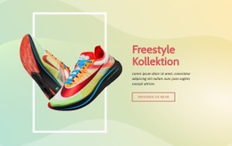Freestyle Kollektion - Professionelle Landingpage
