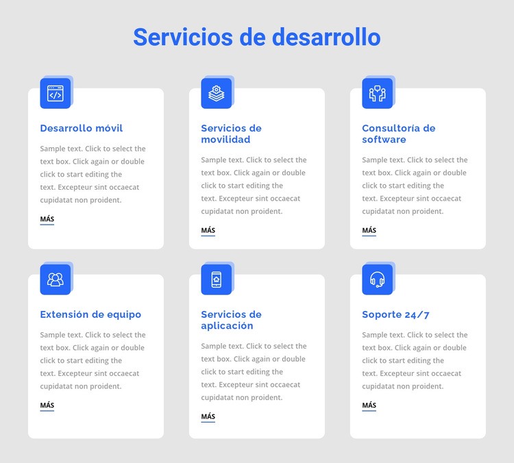 Desarrollo de aplicaciones web Página de destino