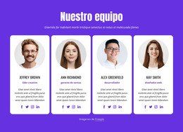 Diseñadores Web Y Desarrolladores Web: Plantilla De Página Web HTML