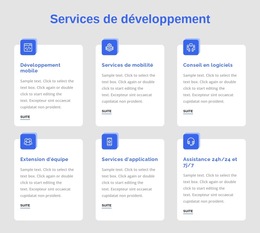 Développement D'Applications Web - Modèle De Site Web Gratuit