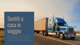 Operatore Logistico Del Veicolo Modello HTML CSS Semplice