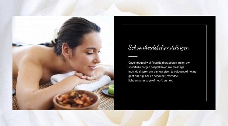 Spa ontspannen tijd Bestemmingspagina