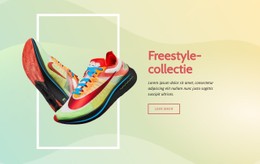 Freestyle-Collectie CSS-Websitesjabloon