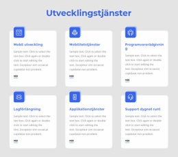 CSS-Layout För Web App -Utveckling