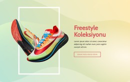 Serbest Stil Koleksiyonu CSS Web Sitesi Şablonu