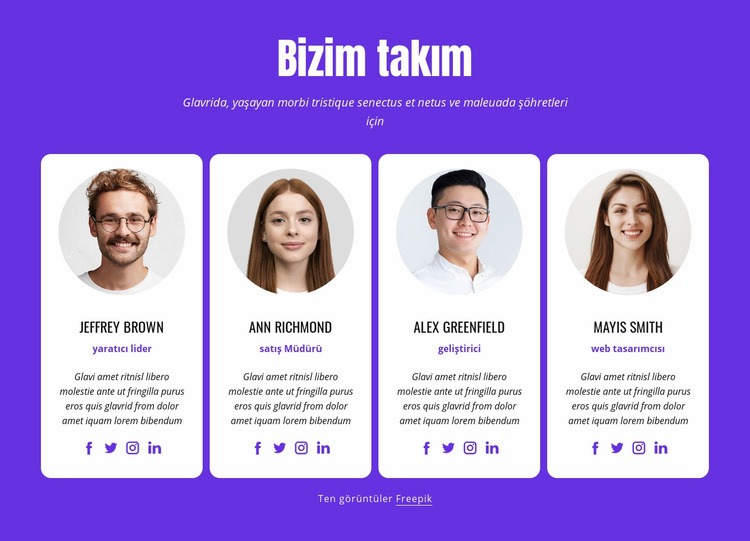 Web tasarımcıları ve web geliştiricileri Html Web Sitesi Oluşturucu