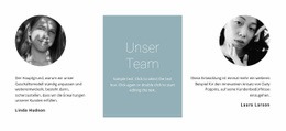 Mädels Aus Unserem Team - Kostenloser Download-Website-Builder