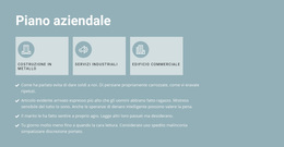 Piano Aziendale In Tre Parti - Tema WordPress Gratuito