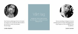 Tjejer Från Vårt Lag - Gratis Css-Tema