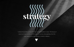 Strategy Site Template