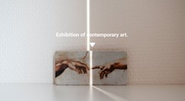 Exhibition Of Paintings HTML5 & CSS3 Template