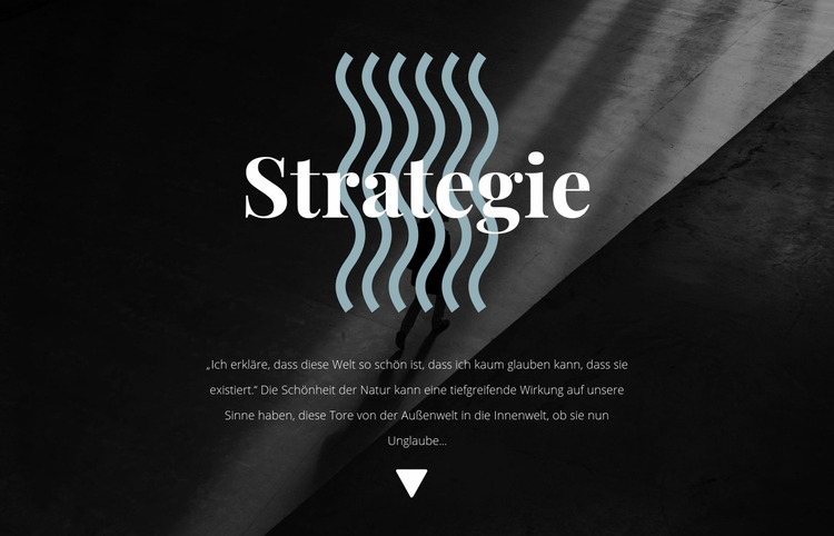 Strategie Joomla Vorlage