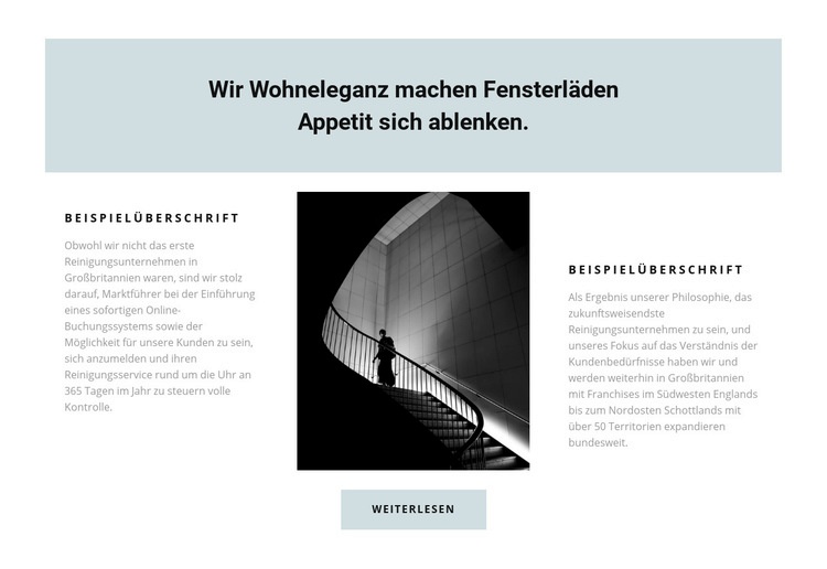 Entwicklung und Umsetzung Website Builder-Vorlagen