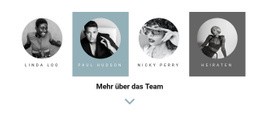 Vier Leute Aus Dem Team - Anpassbares Professionelles Design