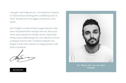 Die Geschichte Unseres Designers – Vielseitiges WordPress-Theme