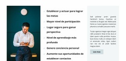 Entrenador De Negocios - Creador De Sitios Web De Arrastrar Y Soltar