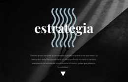 Estrategia - Página De Destino Personalizada