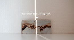 Conception Web Gratuite Pour Exposition De Peintures