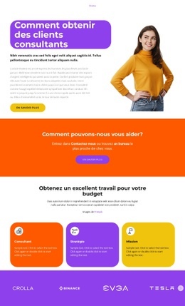 Développement Réussi - HTML Template Builder