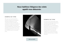 Développement Et Mise En Œuvre Modèle HTML5 Et CSS3