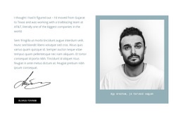 Többcélú Webhelytervezés Tervezőnk Története Számára