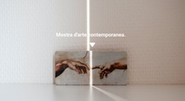 Mostra Di Dipinti Modello HTML5 E CSS3