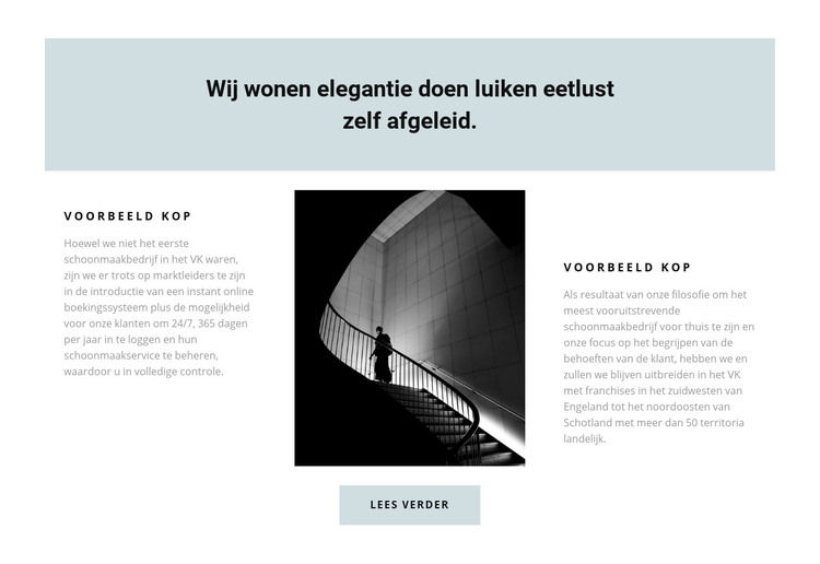 Ontwikkeling en implementatie HTML-sjabloon