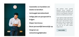 Geweldig Website-Ontwerp Voor Bedrijfscoach