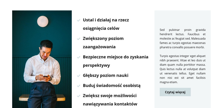 Trener biznesu Motyw WordPress