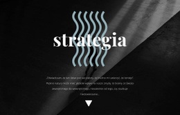 Strategia - Funkcjonalność Jednostronicowego Szablonu