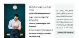 Treinador De Negócios - HTML Builder Online