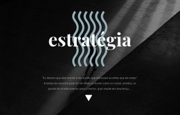 Modelo HTML5 Incrível Para Estratégia