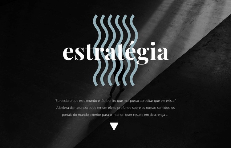 Estratégia Modelo HTML5