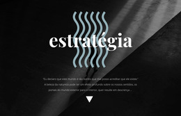 Estratégia - Modelo De Site Para Celular