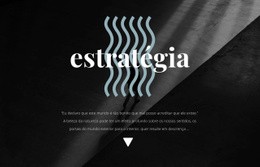 Estratégia - Funcionalidade Do Modelo De Uma Página