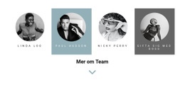 Bootstrap HTML För Fyra Personer Från Laget