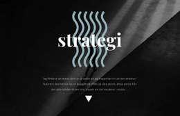 Strategi - Webbplatsmallar