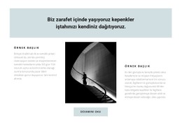 Geliştirme Ve Uygulama HTML5 Ve CSS3 Şablonu