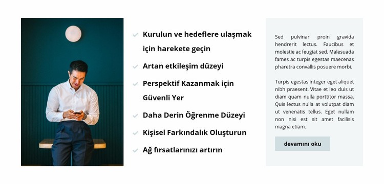 İş koçu Web Sitesi Oluşturucu Şablonları