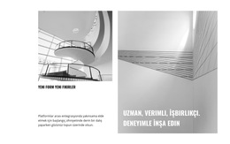 Yeni Bir Şey Yaratmak - Hazır Web Sitesi Teması