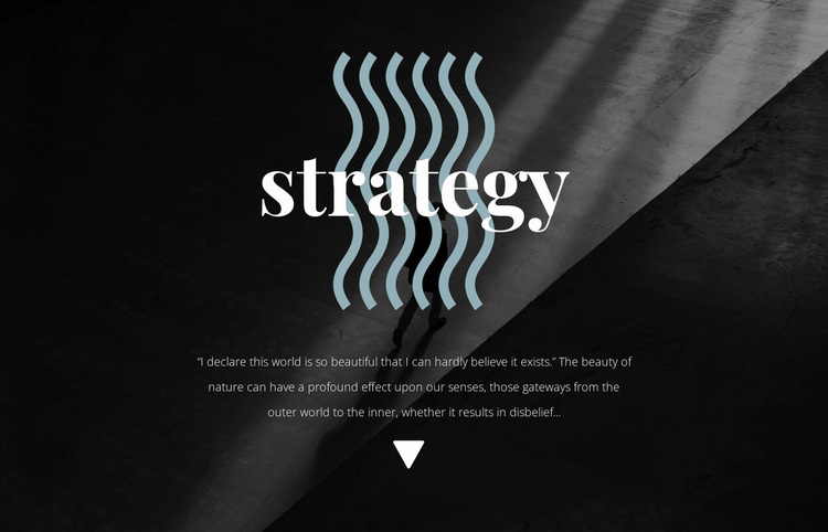 Strategy Website Design
