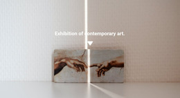 Multipurpose WordPress Theme For Exhibition Of Paintings