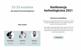 Konferencja Technologiczna 2021 - Ostateczny Szablon Jednostronicowy