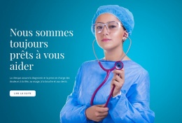 Soins Médicaux Express - Drag And Drop HTML Builder