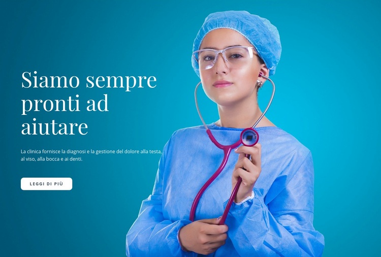 Express Medical Care Modelli di Website Builder