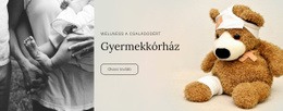 Gyermekkórház - Ingyenes Sablonok