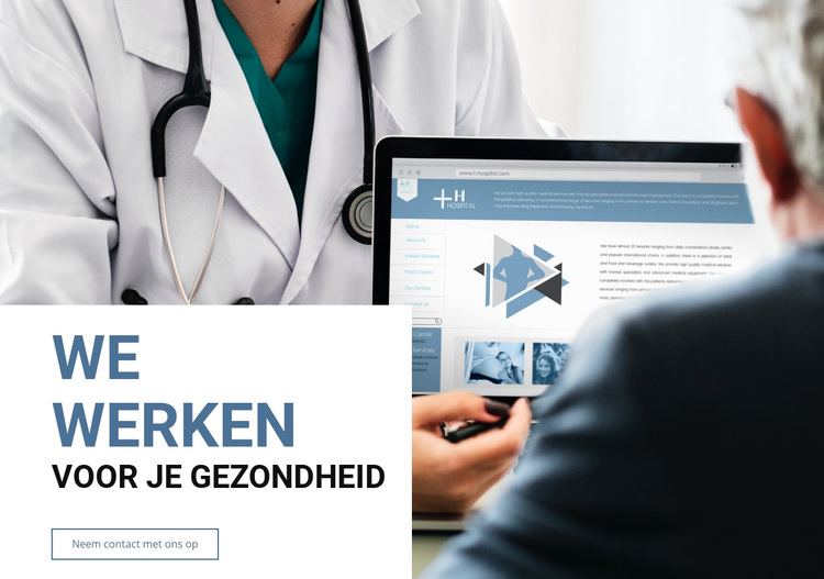 Wij werken voor jou WordPress-thema