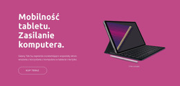 Strona Internetowa Dla Mobilność Cyfrowego Tabletu