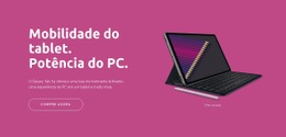 Mobilidade De Tablet Digital - Modelo Premium